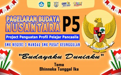 Pagelaran Budaya Nusantara -  P5 Tema Bhinneka Tunggal Ika