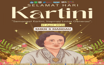 SMKN 3 MANDAU UCAPKAN SELAMAT HARI KARTINI 2026, TEGUHKAN SEMANGAT PEREMPUAN HEBAT DAN BERDAYA