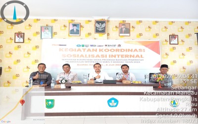 Kegiatan Koordinasi Sosialisasi Internal Sertifikasi Kompetensi Siswa di SMKN 3 Mandau SMK Pusat Keunggulan