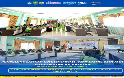 PENYELENGGARAAN UJI SERTIFIKASI KOMPETENSI Bersama LSP P3 – Pertanian Nasional  Skema: Pembuatan Roti Manis